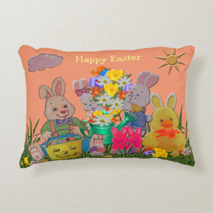 Cojín Decorativo Felices Pascuas
