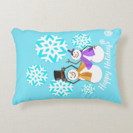 Cojín Decorativo FELICES VACACIONES : Amigos del Invierno