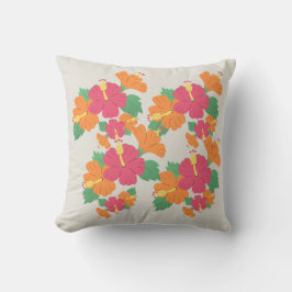 Cojín Decorativo Felicidad Floral – Hermoso Diseño de Flores para u