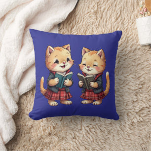 Cojín Decorativo Felinos Poetófilos de Escocia