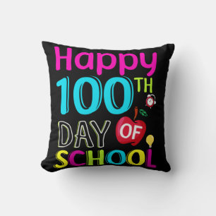 Cojín Decorativo Feliz-100-días-de-clase