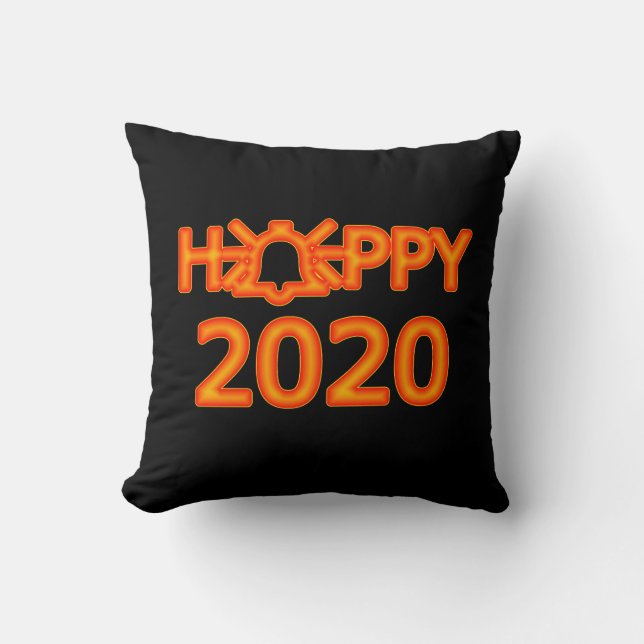 Cojín Decorativo Feliz 2020 (Anverso)