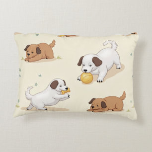 Cojín Decorativo Feliz acento perrito 2
