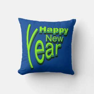 COJÍN DECORATIVO FELIZ AÑO NUEVO