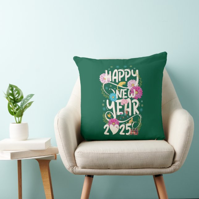 Cojín Decorativo Feliz Año Nuevo_2025 (Silla)