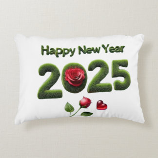 Cojín Decorativo Feliz Año Nuevo 2025