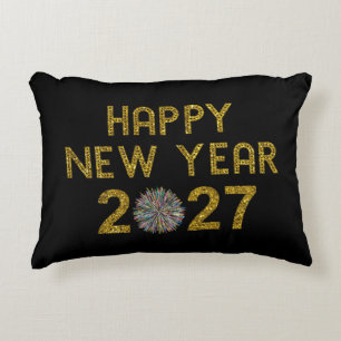 Cojín Decorativo Feliz Año Nuevo 2027