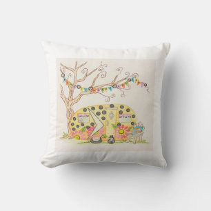 COJÍN DECORATIVO **FELIZ CAMPER** NAVIDADES PILLORES