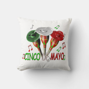 Cojín Decorativo Feliz Cinco de Mayo