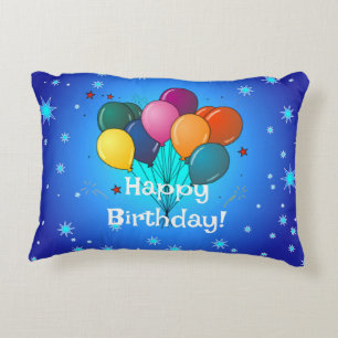 Cojín Decorativo Feliz cumpleaños