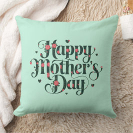 Cojín Decorativo Feliz Día de la Madre