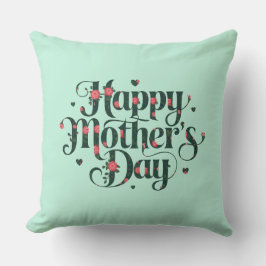 Cojín Decorativo Feliz Día de la Madre