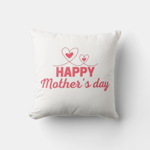 Cojín Decorativo Feliz Día de la Madre, regalo de Día de la Madre