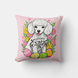 Cojín Decorativo Feliz Día de Pascua