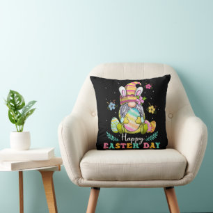 Cojín Decorativo Feliz día de Pascua