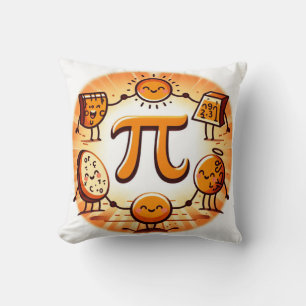 Cojín Decorativo Feliz día de pi 3.14