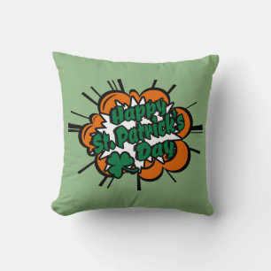 Cojín Decorativo Feliz Día de San Patricio