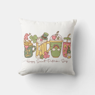Cojín Decorativo Feliz Día de San Patricio