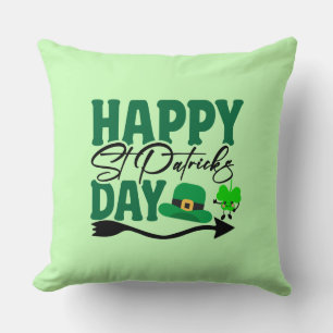 Cojín Decorativo Feliz día de San Patricio