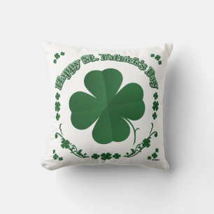 Cojín Decorativo Feliz Día de San Patricio