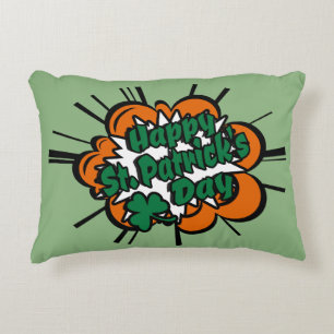Cojín Decorativo Feliz Día de San Patricio