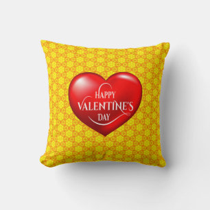 Cojín Decorativo ¡Feliz Día de San Valentín!