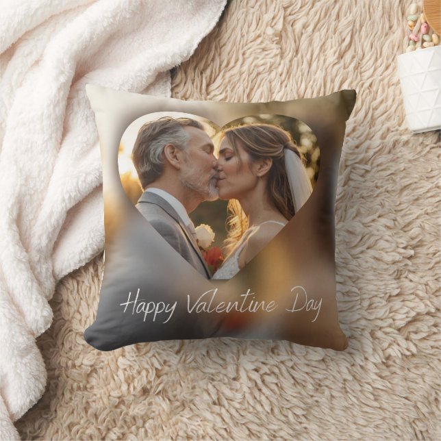 Cojín Decorativo Feliz Día de San Valentín (Manta)