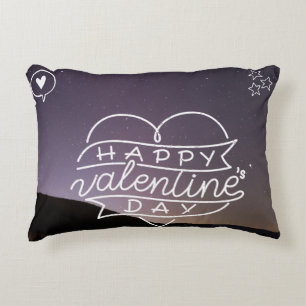 Cojín Decorativo Feliz Día de San Valentín