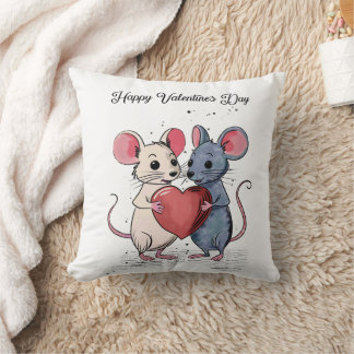 Cojín Decorativo Feliz Día de San Valentín
