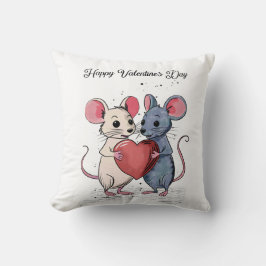 Cojín Decorativo Feliz Día de San Valentín