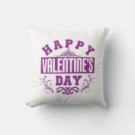Cojín Decorativo Feliz Día de San Valentín