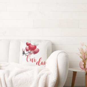 Cojín Decorativo Feliz día de San Valentín