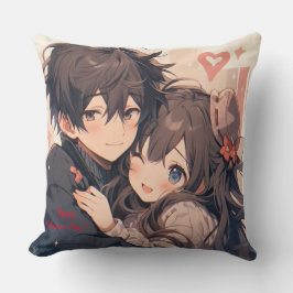 Cojín Decorativo ¡Feliz Día de San Valentín!