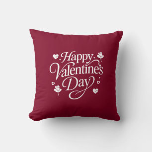 Cojín Decorativo Feliz día de San Valentín