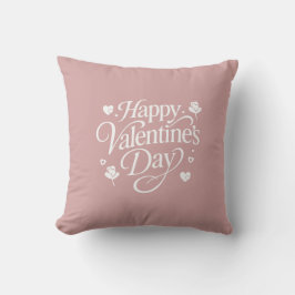 Cojín Decorativo Feliz día de San Valentín