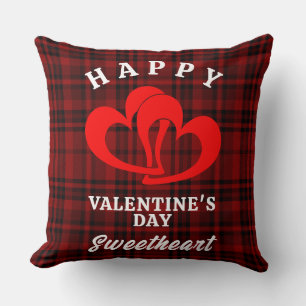 COJÍN DECORATIVO FELIZ DÍA DE SAN VALENTÍN AMOR MÍO