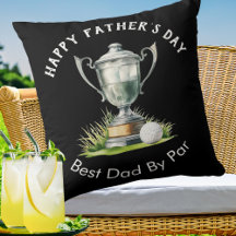 Feliz Día del Padre Mejor Papá Trofeo Par Golf