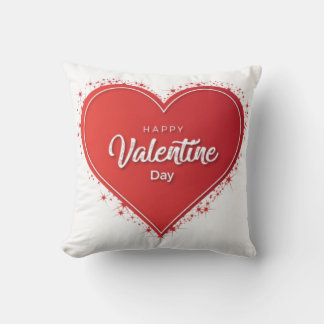 Cojín Decorativo Feliz diseño de San Valentín