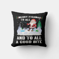 Feliz Fishmas Divertido Pescador de Peces Navidad