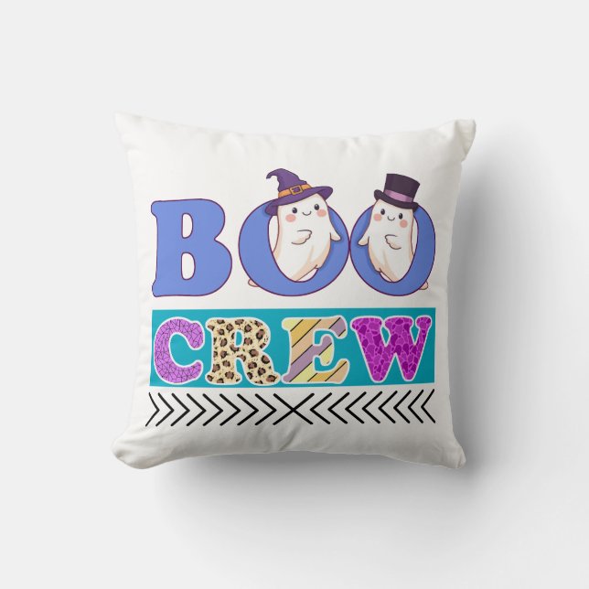 Cojín Decorativo Feliz Halloween (Anverso)