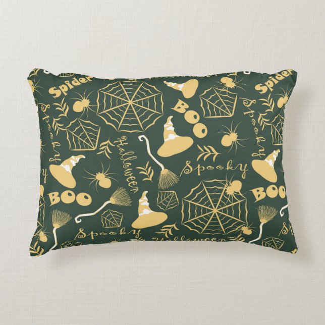 Cojín Decorativo Feliz Halloween (Anverso)