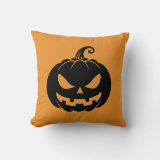 Cojín Decorativo Feliz Halloween Calabaza