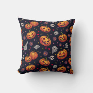 Cojín Decorativo Feliz Halloween Cushion Pillow