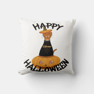 Cojín Decorativo Feliz Halloween Oliver!