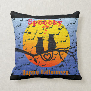 Cojín Decorativo Feliz Halloween Spooky