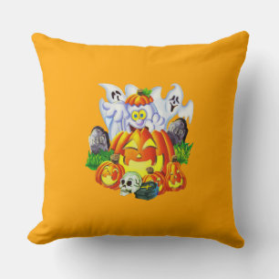 Cojín Decorativo Feliz Halloween Spooky