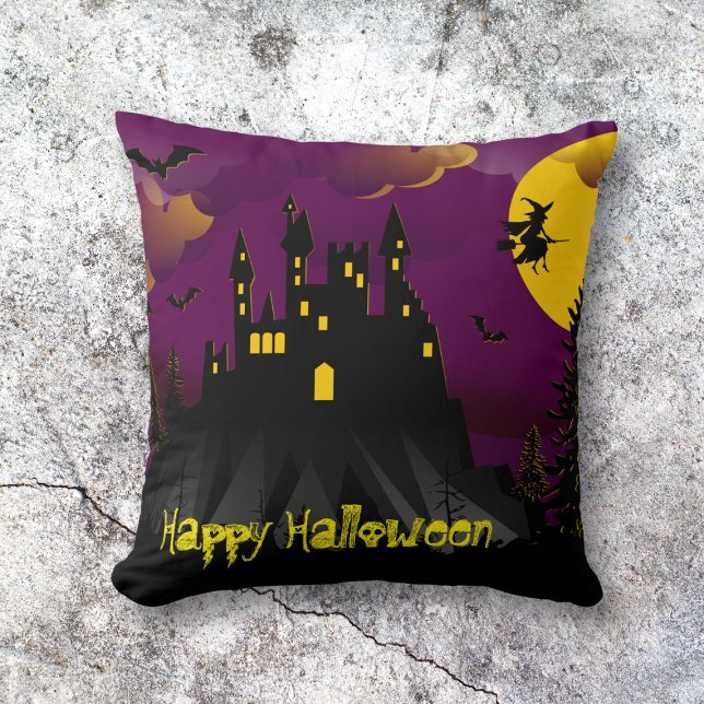 Cojín Decorativo Feliz Halloween Spooky (Subido por el creador)
