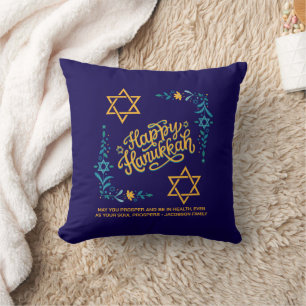 Cojín Decorativo FELIZ HANUKKAH Chanukah