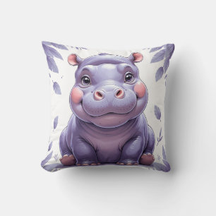 Cojín Decorativo Feliz Hippo