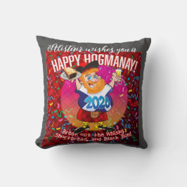 COJÍN DECORATIVO ¡FELIZ HOGMANAY 2026!